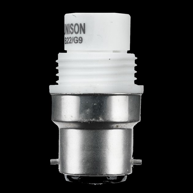 Adapter vit B22 21,5mm